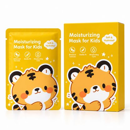 🌱 Kid-Friendly | Mild Hydrating Care | Children Moisturizing Mask