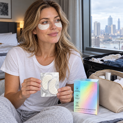 🌌 Wrinkle-Smoothing | Collagen Peptide Care | Anti-Wrinkle Eye Mask