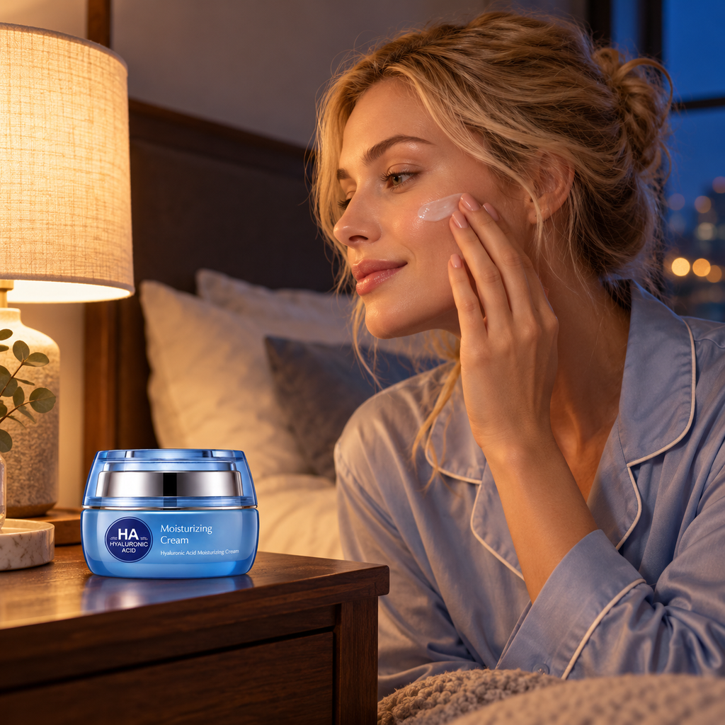 🌊 Skin-Plumping | Long-Lasting Hydration | HA Moisturizing Face Cream