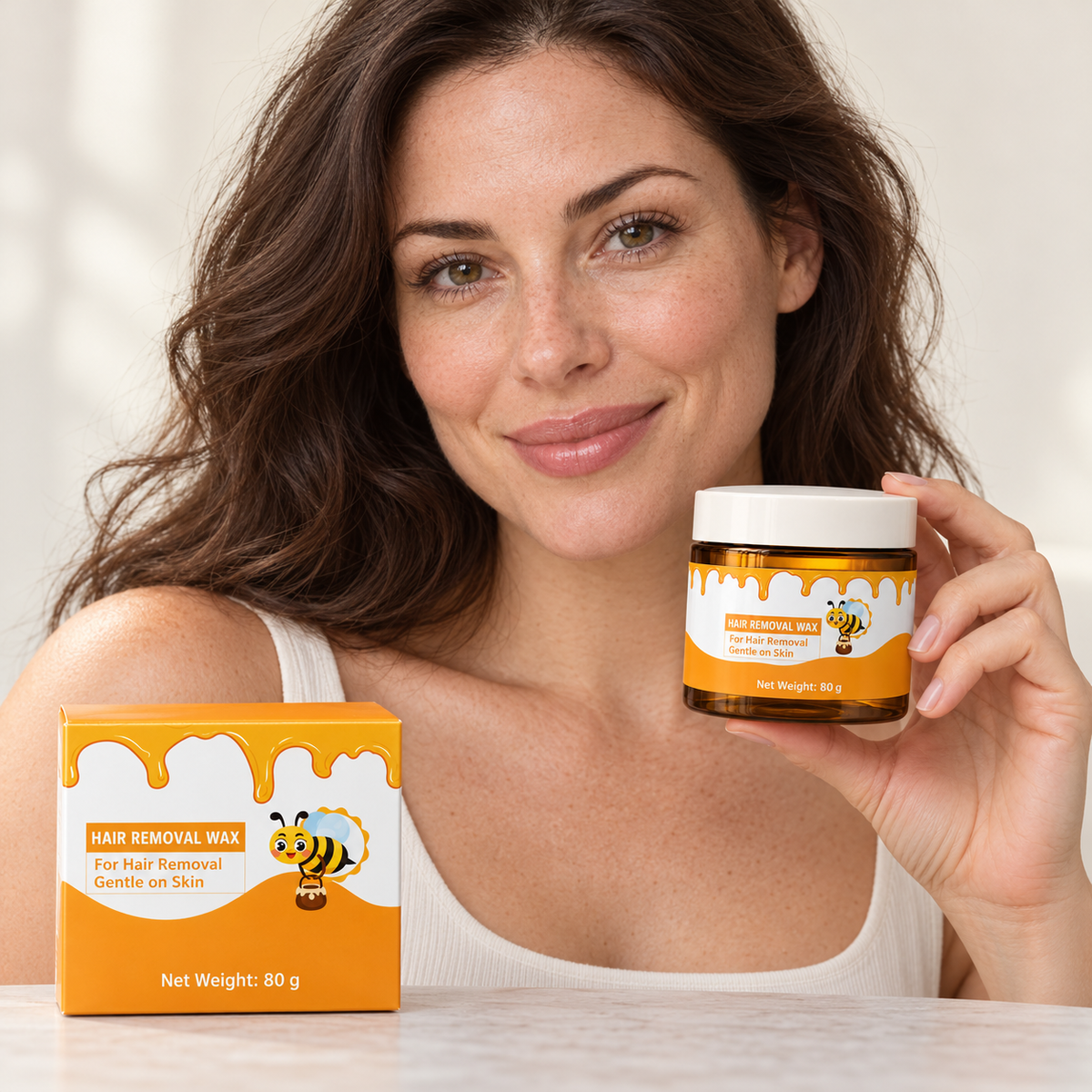 🐝 Deep Hair Remove | Nourishing Care | Honey Depilatory Wax