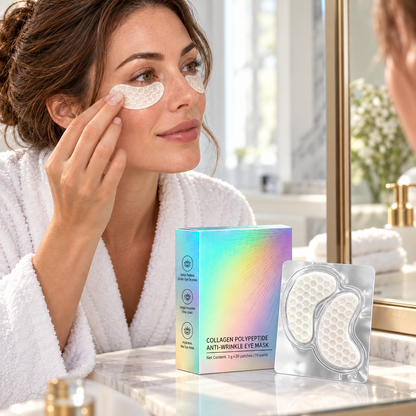 🌌 Wrinkle-Smoothing | Collagen Peptide Care | Anti-Wrinkle Eye Mask