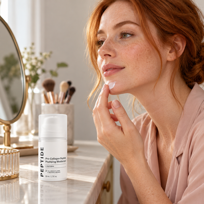 🤍 Skin-Firming | Peptide Collagen Support | Light Gel-Cream Moisturizer