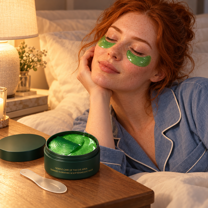 🍃 Dewy Soften | Marine Extract Blend | Hydrating Seaweed Eye Mask