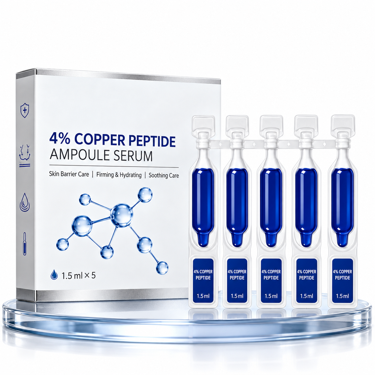 🫧 Firming Comfort | Copper Peptide Complex | Hydrating Ampoule Serum