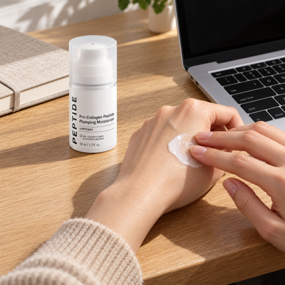 🤍 Skin-Firming | Peptide Collagen Support | Light Gel-Cream Moisturizer