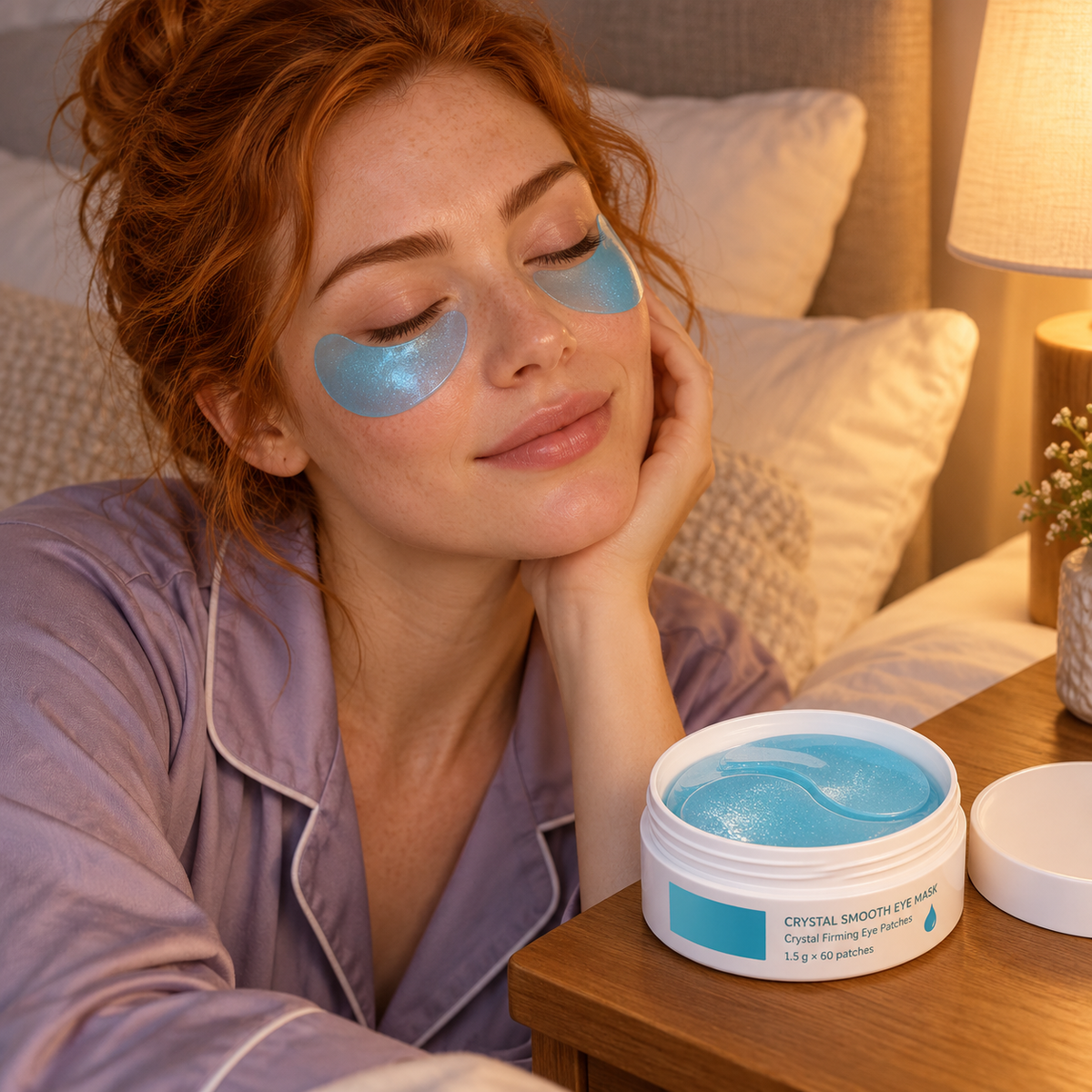 💎 Crystal Smooth | Cooling Firming Care | Crystal Eye Mask