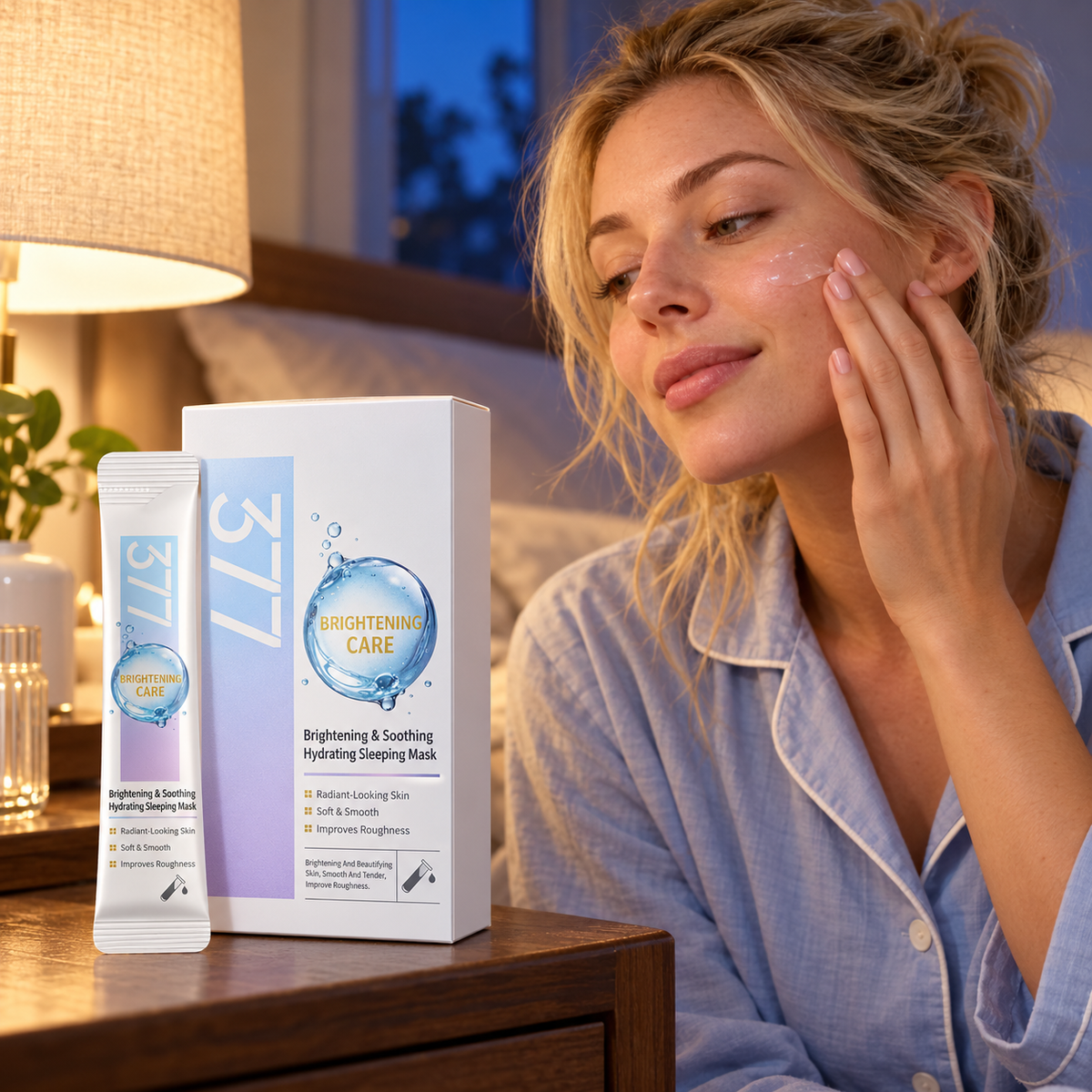 💧Nighttime Rescue | Gentle Brightening | Hydrating Sleep Mask