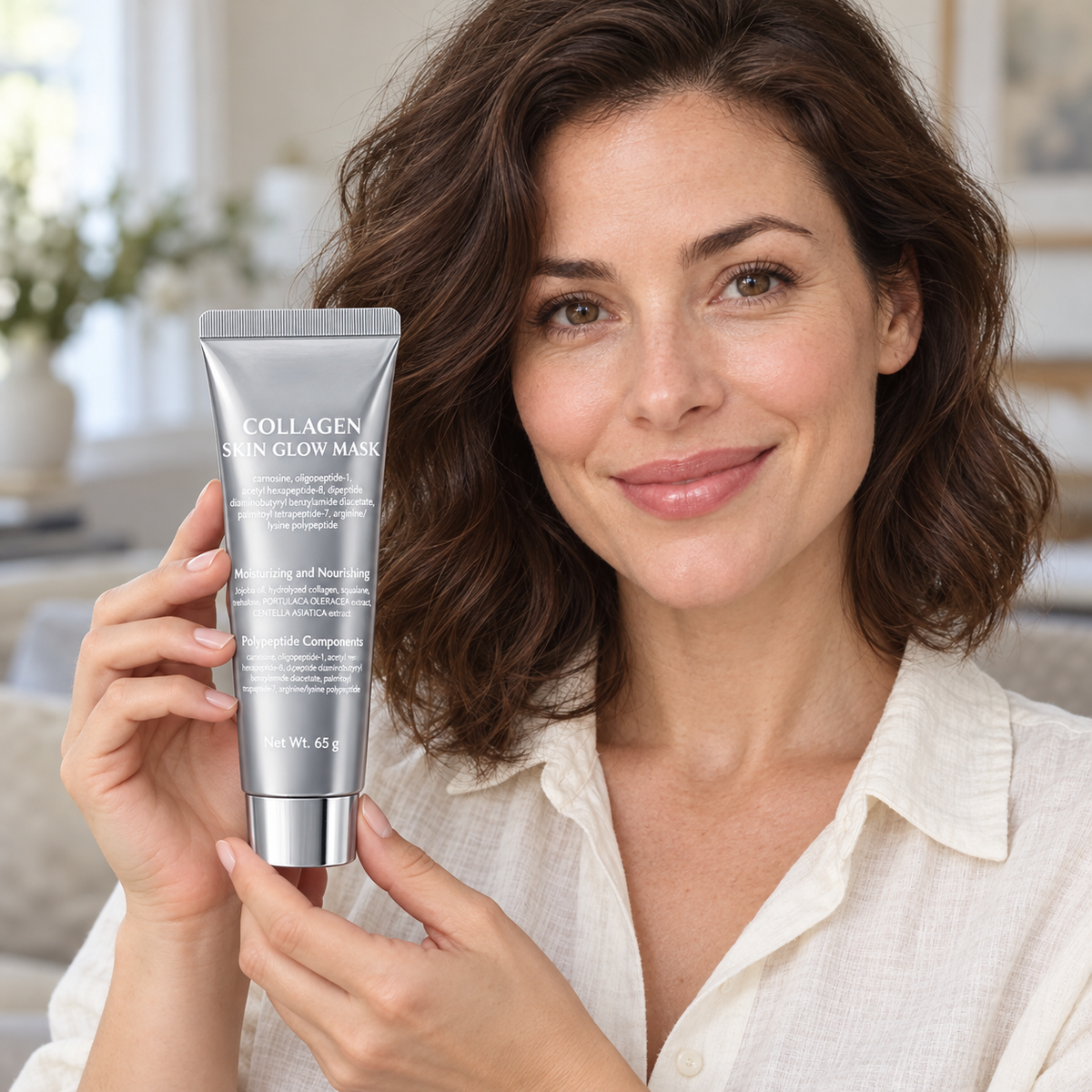 🌫️Luminous Finish | Multi-Peptide Complex | Collagen Glow Mask