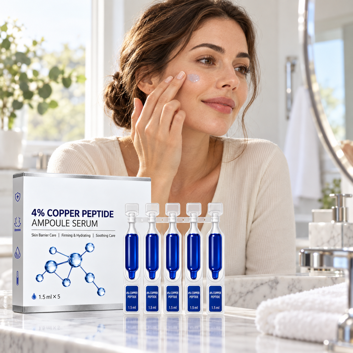 🫧 Firming Comfort | Copper Peptide Complex | Hydrating Ampoule Serum