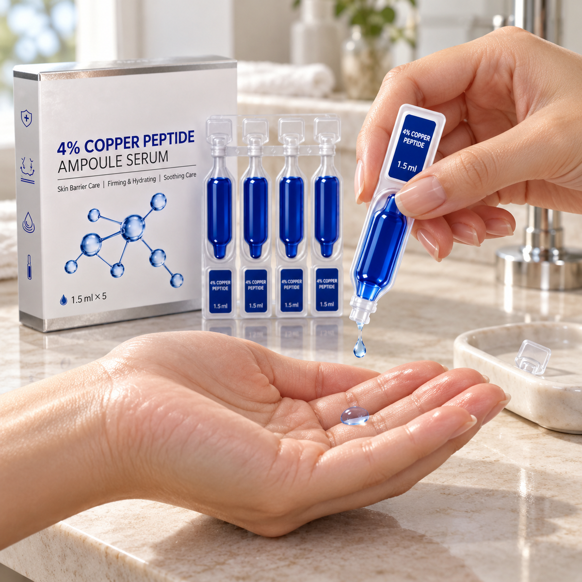 🫧 Firming Comfort | Copper Peptide Complex | Hydrating Ampoule Serum