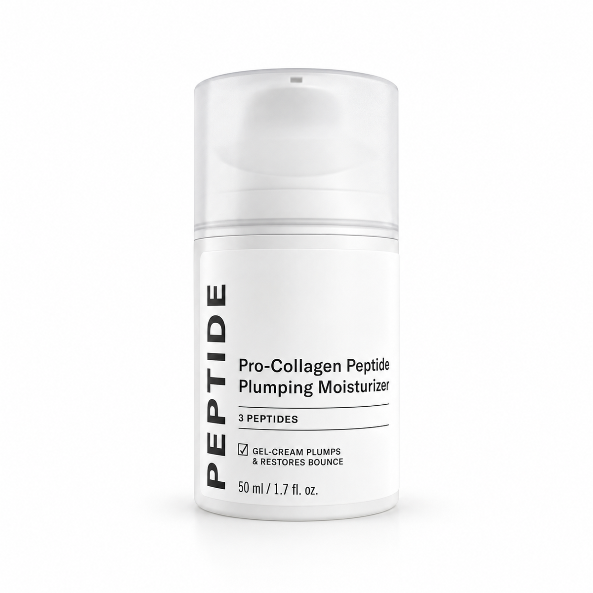 🤍 Skin-Firming | Peptide Collagen Support | Light Gel-Cream Moisturizer