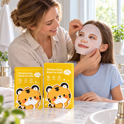 🌱 Kid-Friendly | Mild Hydrating Care | Children Moisturizing Mask