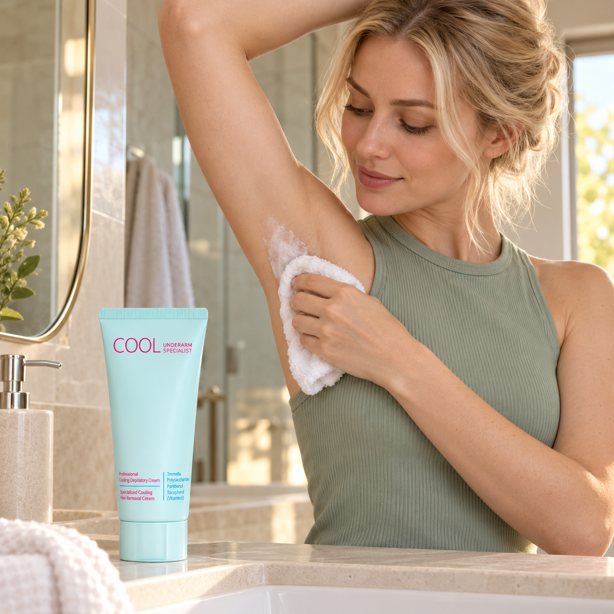 ❄️ Cool Soothe | Underarm Use | Cooling Depilatory Cream