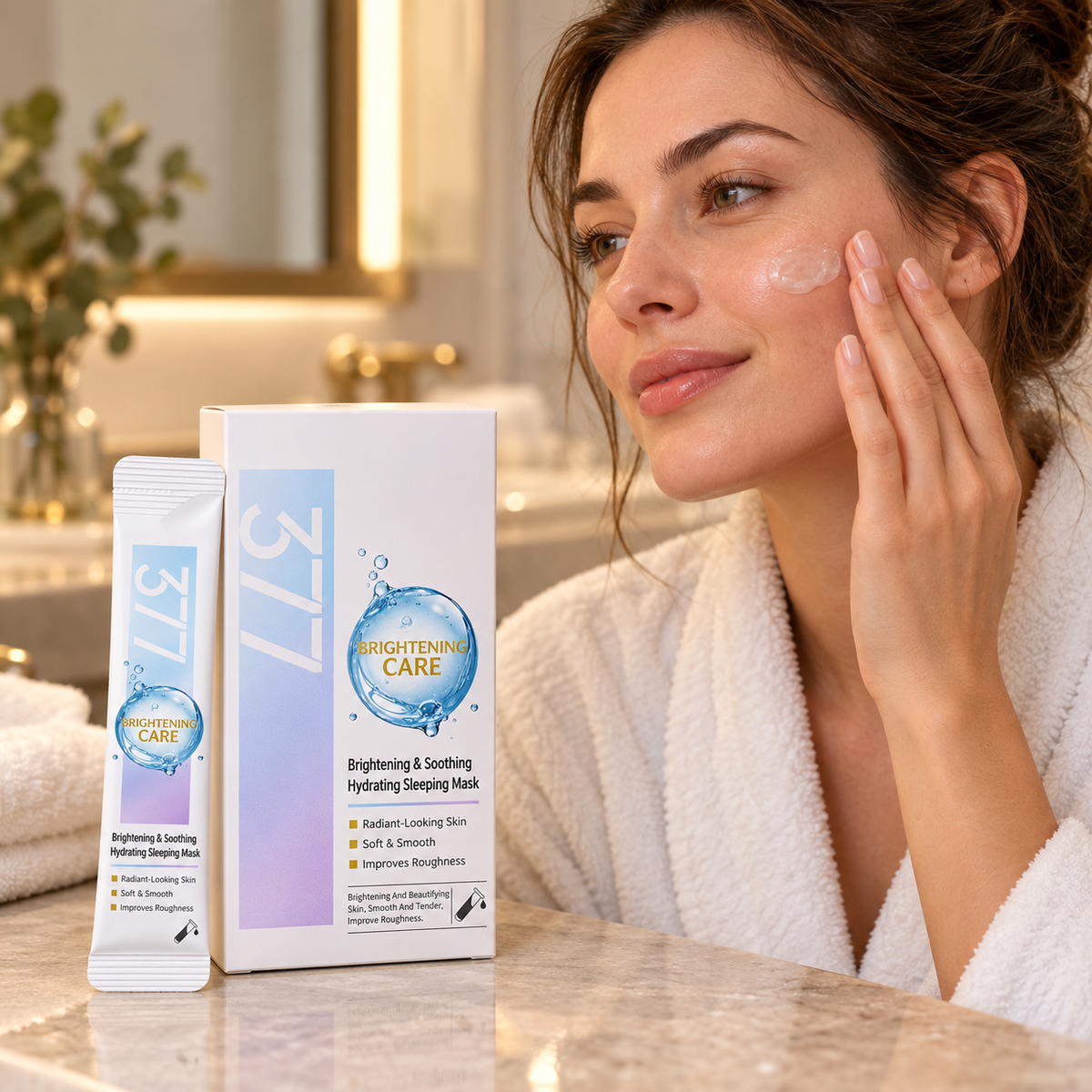 💧Nighttime Rescue | Gentle Brightening | Hydrating Sleep Mask